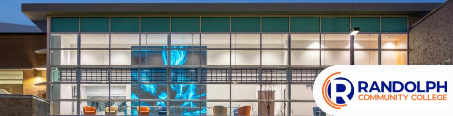 Randolph Community College banner